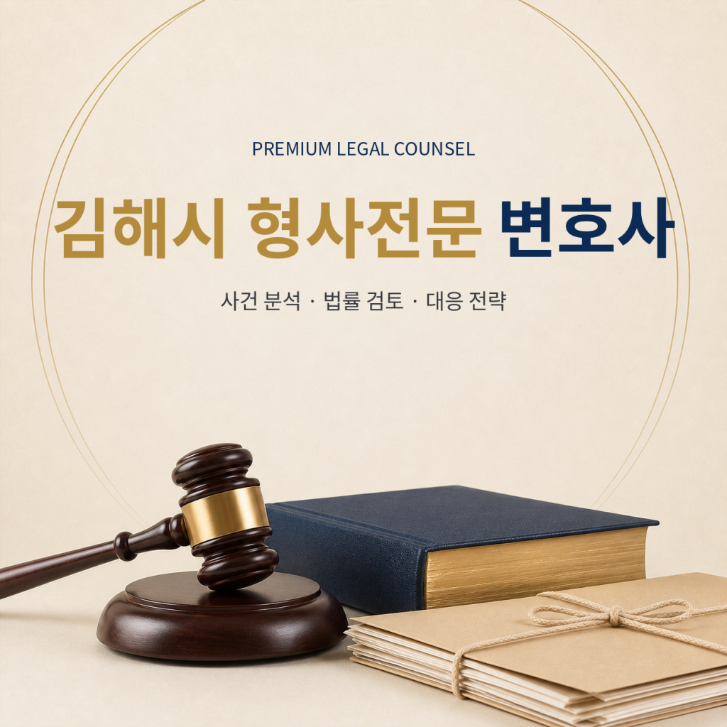 김해시 형사전문 변호사
