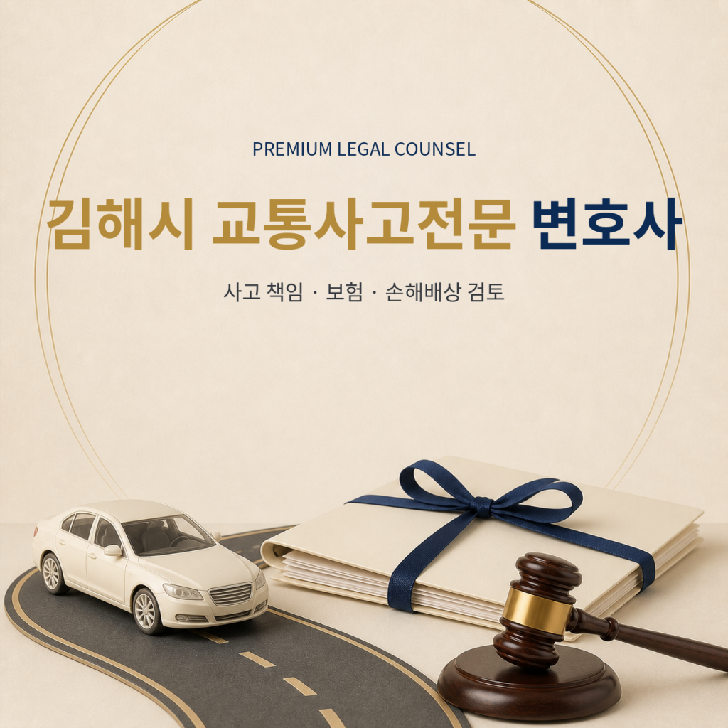 김해시 교통사고전문 변호사